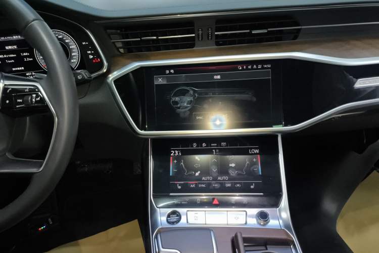 Used Audi A6 2021 allroad quattro Explorer 55 TFSI Prestige Off-Road Model Audio And AC Panel