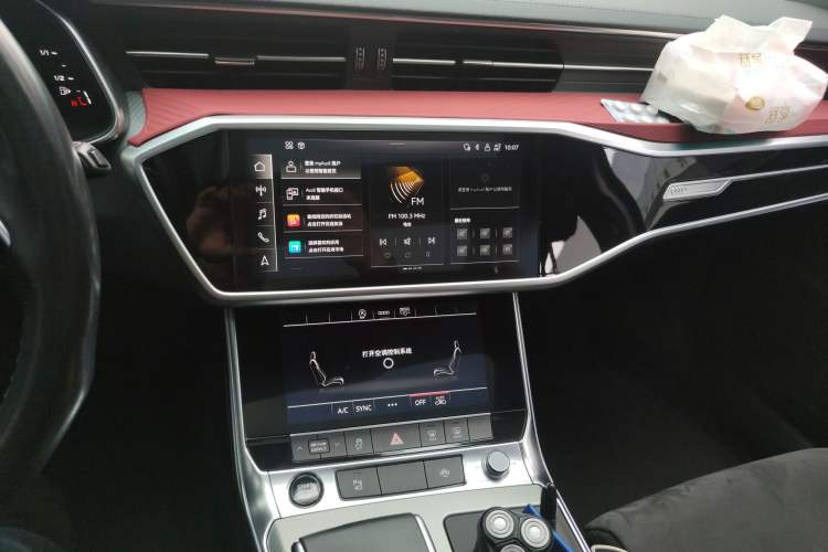 Used Audi A6 2021 Avant Avant-garde 45 TFSI Prestige Dynamic Edition Audio And AC Panel