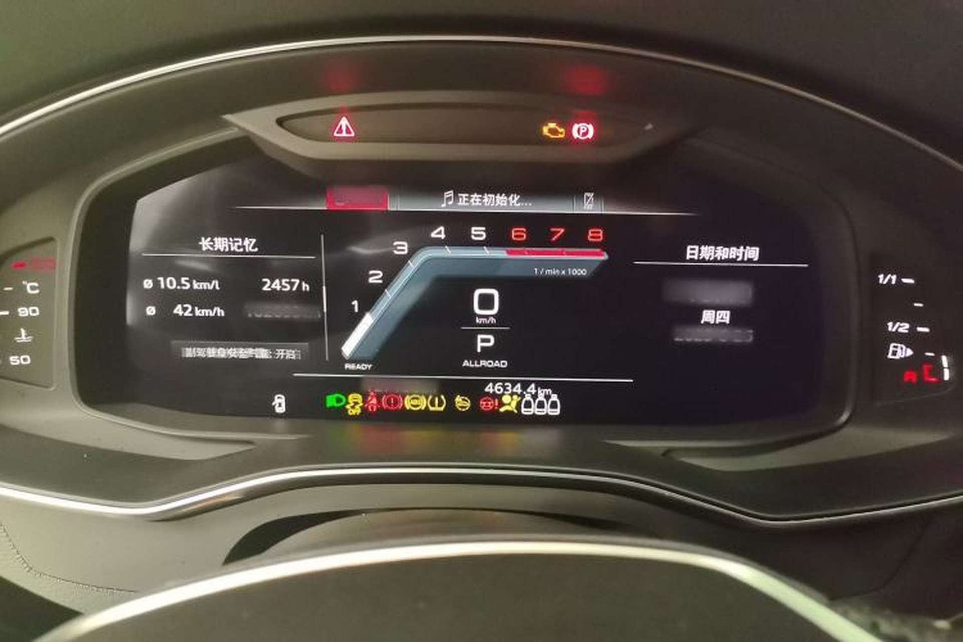 Used Audi A6 2021 allroad quattro Explorer 55 TFSI Prestige Off-Road Model Instrument Cluster