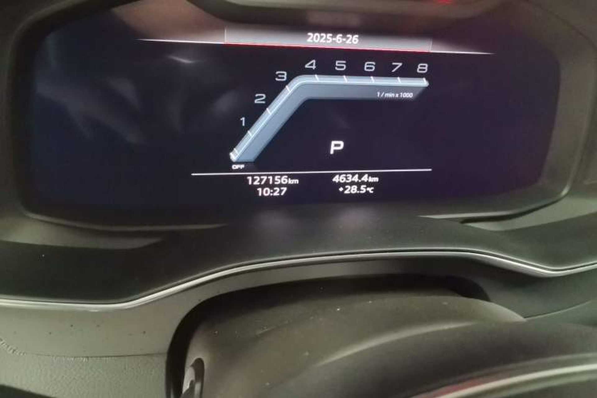 Used Audi A6 2021 allroad quattro Explorer 55 TFSI Prestige Off-Road Model Odometer Close Up