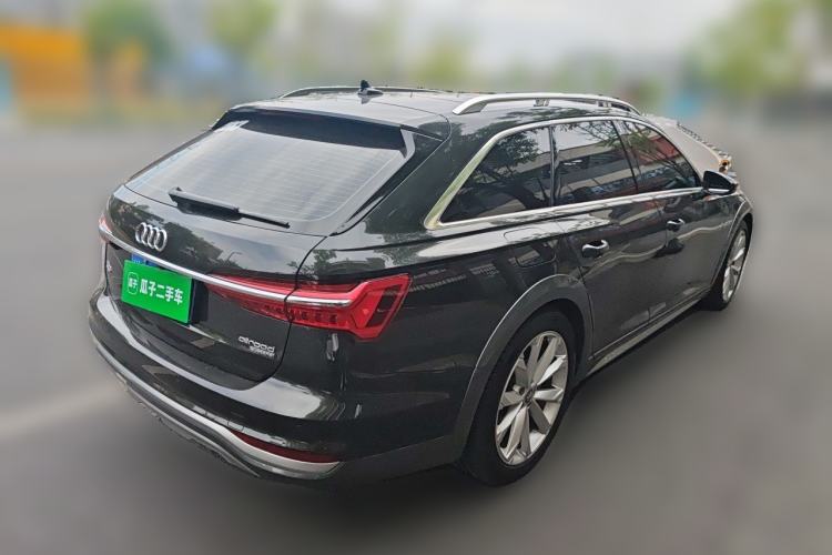 Used Audi A6 2021 allroad quattro Explorer 55 TFSI Prestige Off-Road Model Rear Right 45 Deg