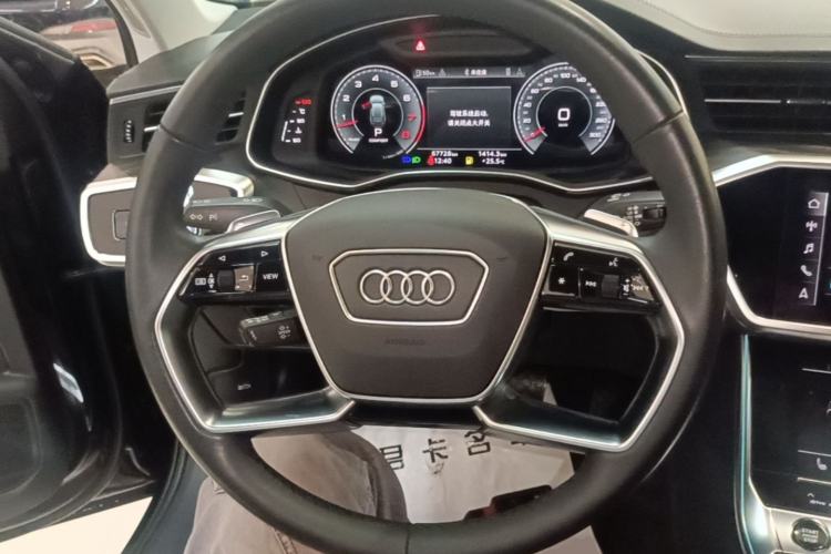 Used Audi A6 2021 allroad quattro Explorer 55 TFSI Prestige Off-Road Model Steering Wheel
