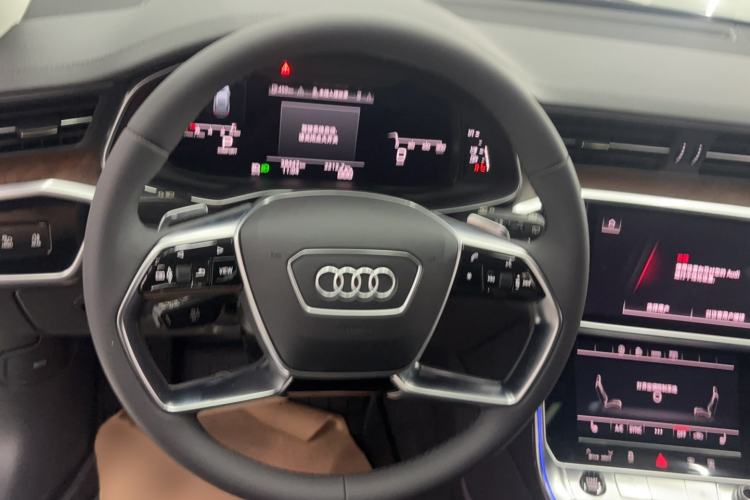 Used Audi A6 2021 allroad quattro Explorer 55 TFSI Prestige Off-Road Model Steering Wheel