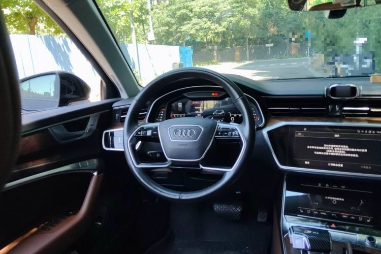 Used Audi A6 2021 allroad quattro Explorer 55 TFSI Prestige Off-Road Model Steering Wheel
