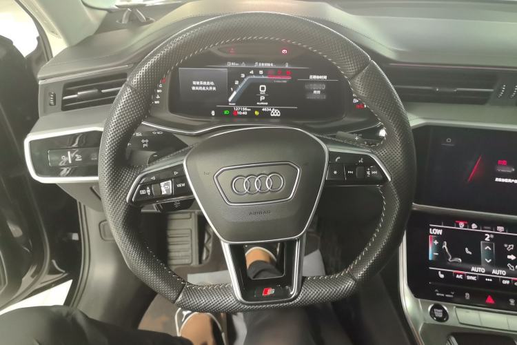 Used Audi A6 2021 allroad quattro Explorer 55 TFSI Prestige Off-Road Model Steering Wheel
