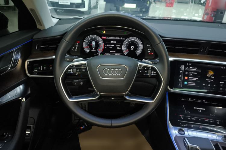 Used Audi A6 2021 allroad quattro Explorer 55 TFSI Prestige Off-Road Model Steering Wheel