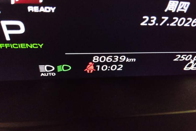 Used Audi A6 2021 Avant Avant-garde 45 TFSI Prestige Dynamic Edition Odometer Close Up