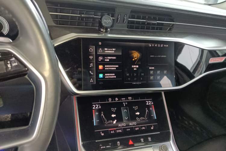 Used Audi A6 2021 allroad quattro Explorer 55 TFSI Prestige Off-Road Model Audio And AC Panel