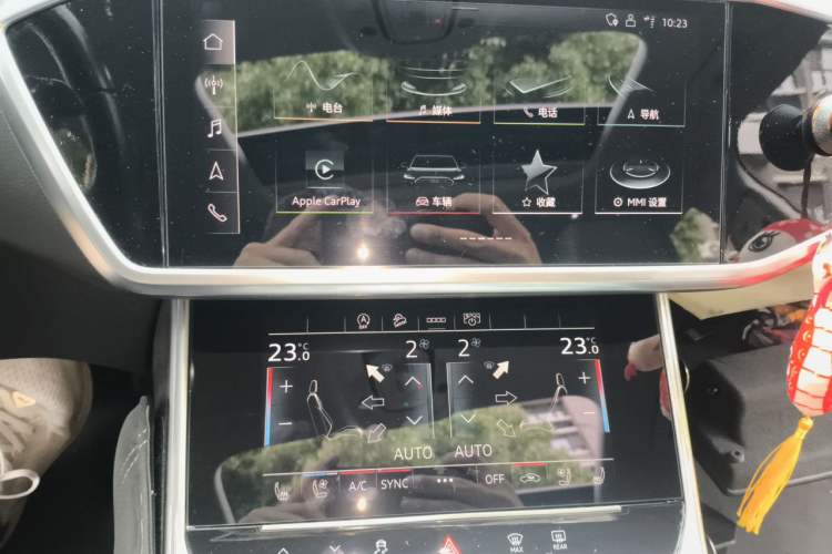 Used Audi A6 2021 allroad quattro Explorer 55 TFSI Prestige Off-Road Model Audio And AC Panel