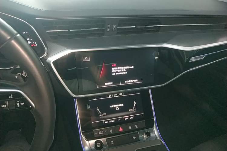 Used Audi A6 2021 Avant Avant-garde 45 TFSI Prestige Dynamic Edition Audio And AC Panel