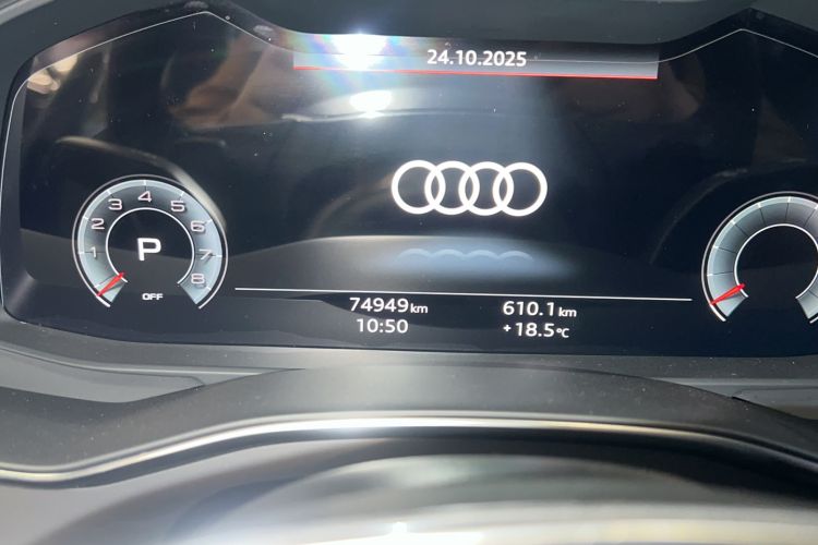 Used Audi A6 2021 Avant Avant-garde 45 TFSI Prestige Dynamic Edition Odometer Close Up
