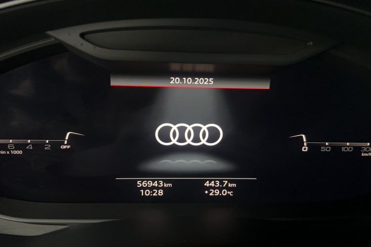 Used Audi A6 2021 allroad quattro Explorer 55 TFSI Prestige Off-Road Model Odometer Close Up