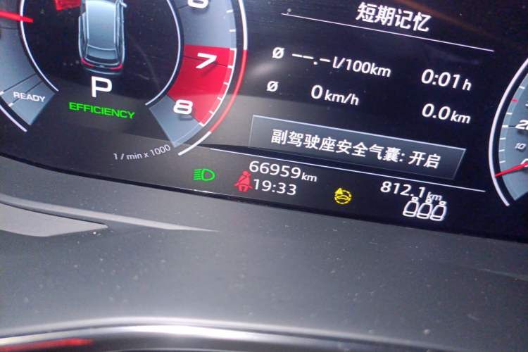 Used Audi A6 2021 Avant Avant-garde 45 TFSI Prestige Dynamic Edition Odometer Close Up