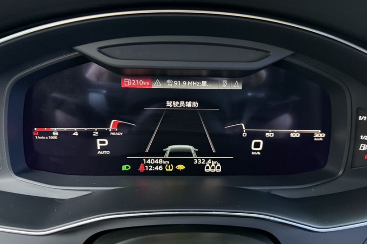 Used Audi A6 2021 allroad quattro Explorer 55 TFSI Prestige Off-Road Model Odometer Close Up