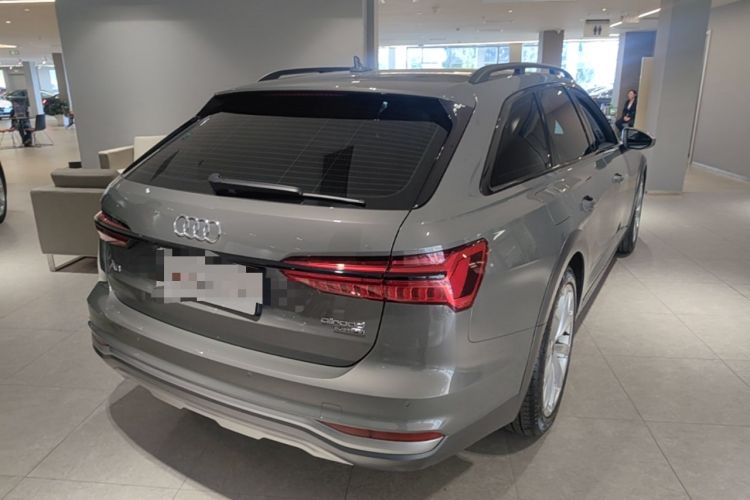 Used Audi A6 2021 allroad quattro Explorer 55 TFSI Prestige Off-Road Model Rear Right 45 Deg
