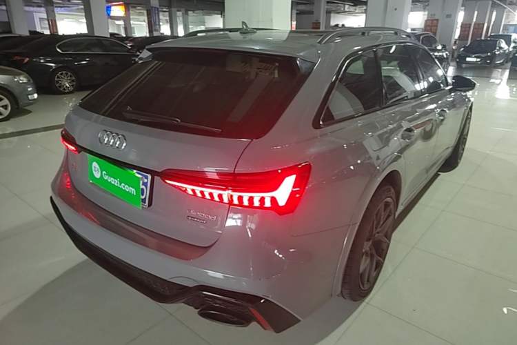 Used Audi A6 2021 allroad quattro Explorer 55 TFSI Prestige Off-Road Model Rear Right 45 Deg