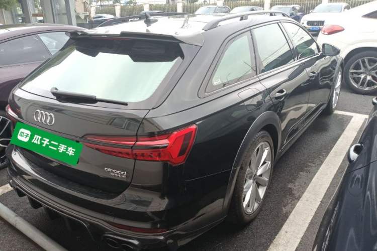 Used Audi A6 2021 allroad quattro Explorer 55 TFSI Prestige Off-Road Model Rear Right 45 Deg