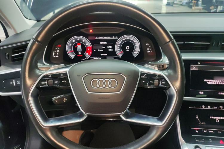 Used Audi A6 2021 allroad quattro Explorer 55 TFSI Prestige Off-Road Model Steering Wheel