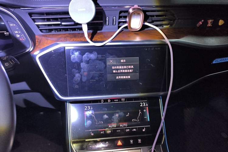 Used Audi A6 2021 allroad quattro Explorer 55 TFSI Prestige Off-Road Model Audio And AC Panel
