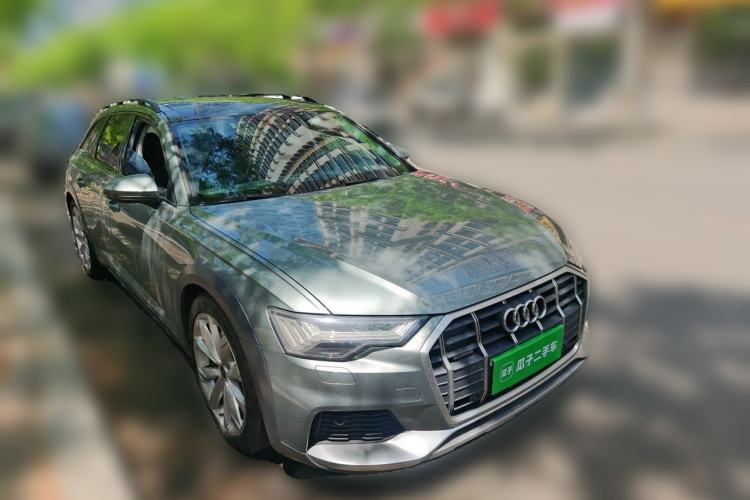 Used Audi A6 2021 allroad quattro Explorer 55 TFSI Prestige Off-Road Model Front Right 45 Deg