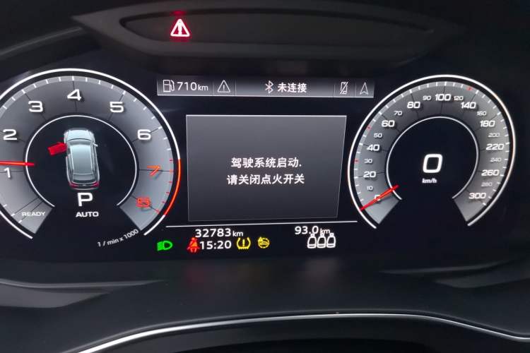 Used Audi A6 2021 Avant Avant-garde 45 TFSI Prestige Dynamic Edition Odometer Close Up