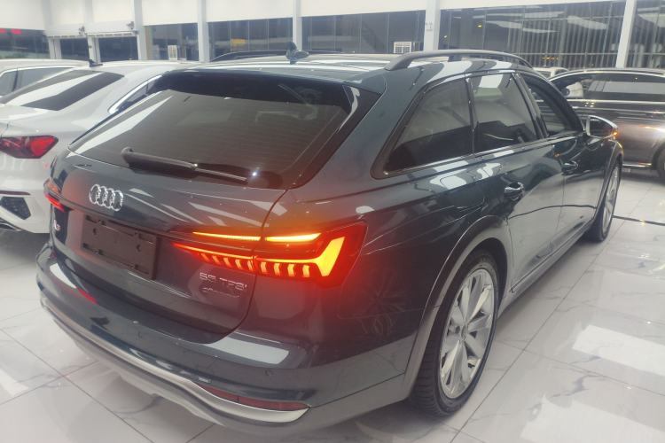 Used Audi A6 2021 allroad quattro Explorer 55 TFSI Prestige Off-Road Model Rear Right 45 Deg