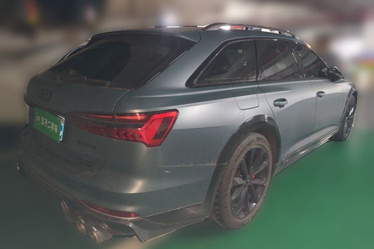 Used Audi A6 2021 allroad quattro Explorer 55 TFSI Prestige Off-Road Model Rear Right 45 Deg