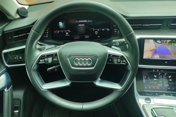 Used Audi A6 2021 allroad quattro Explorer 55 TFSI Prestige Off-Road Model Steering Wheel