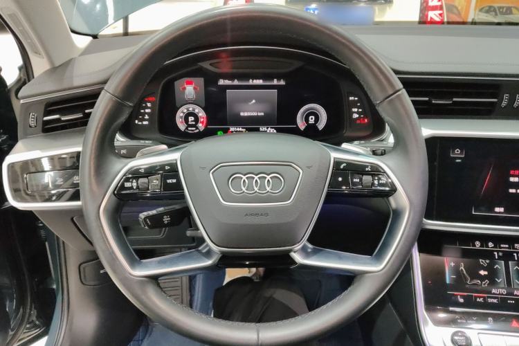 Used Audi A6 2021 allroad quattro Explorer 55 TFSI Prestige Off-Road Model Steering Wheel
