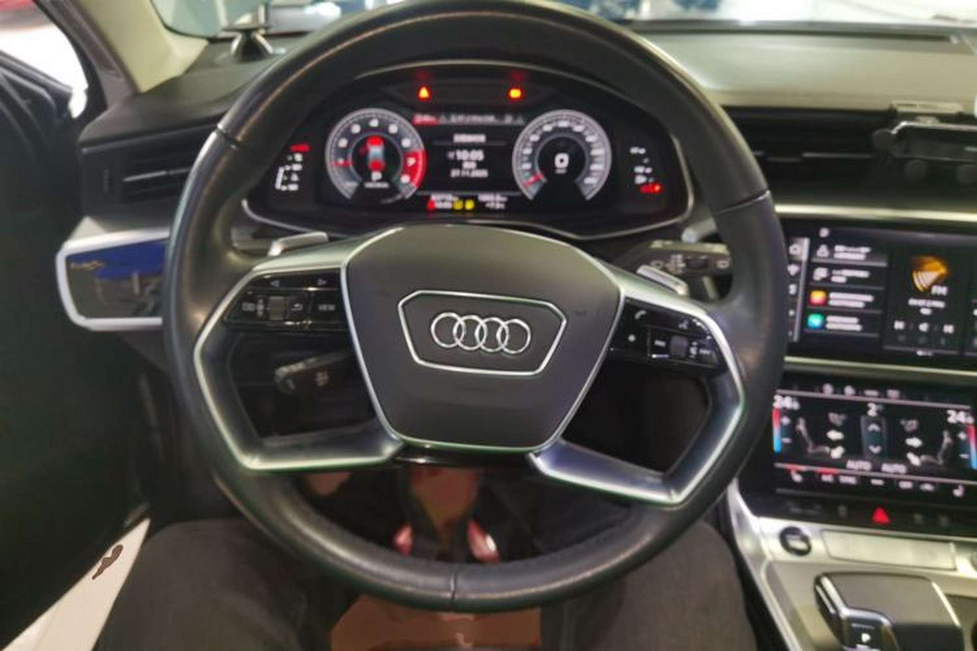 Used Audi A6 2021 allroad quattro Explorer 55 TFSI Prestige Off-Road Model Steering Wheel