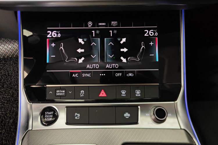 Used Audi A6 2021 Avant Avant-garde 45 TFSI Prestige Dynamic Edition Audio And AC Panel