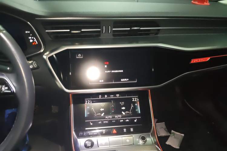 Used Audi A6 2022 allroad quattro Explorer 55 TFSI Prestige Off-Road Model Audio And AC Panel