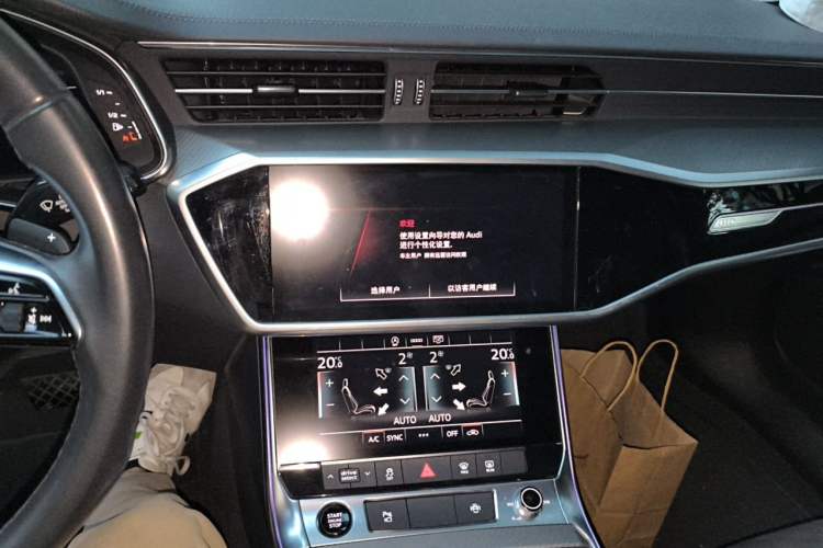 Used Audi A6 2022 Avant Futurist 45 TFSI Prestige Dynamic Edition Audio And AC Panel
