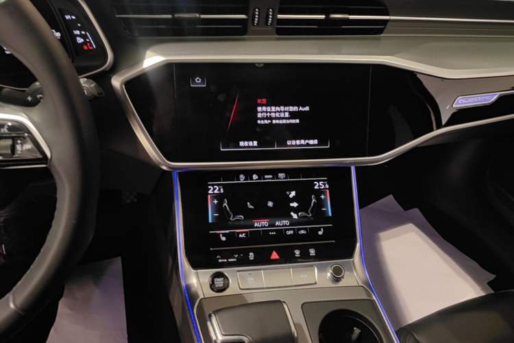 Used Audi A6 2022 allroad quattro Explorer 55 TFSI Prestige Off-Road Model Audio And AC Panel