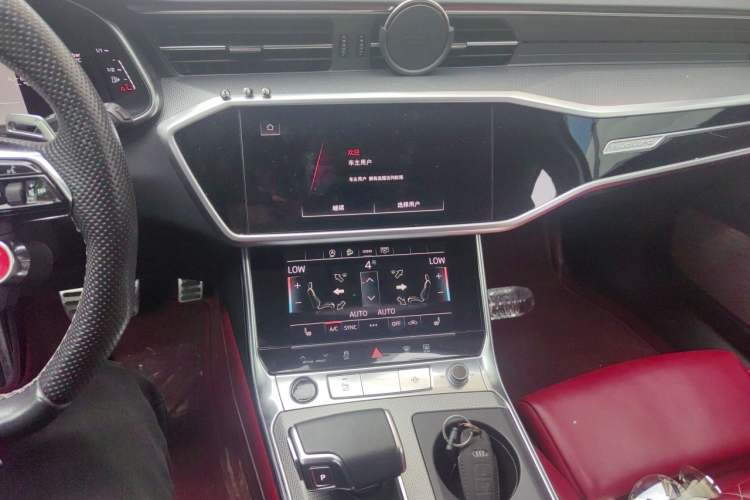 Used Audi A6 2022 allroad quattro Explorer 55 TFSI Prestige Off-Road Model Audio And AC Panel