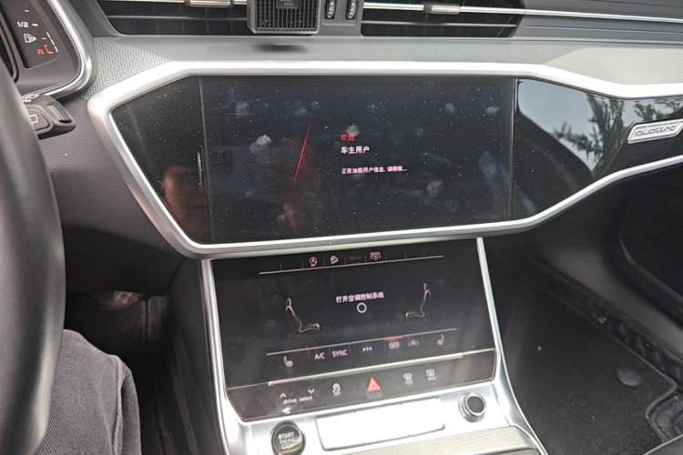 Used Audi A6 2022 allroad quattro Explorer 55 TFSI Prestige Off-Road Model Audio And AC Panel