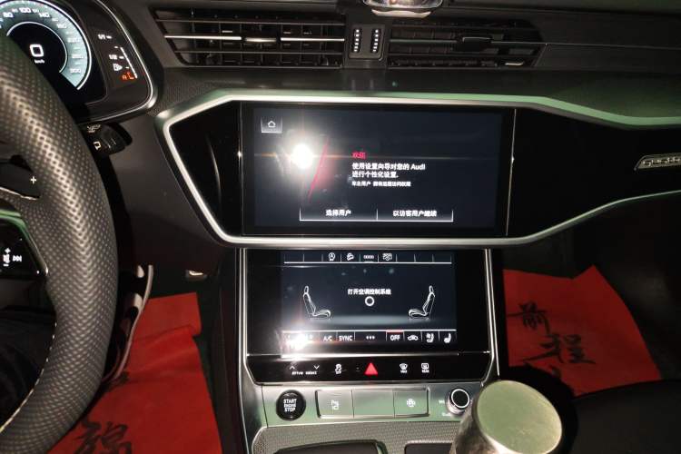 Used Audi A6 2022 allroad quattro Explorer 55 TFSI Prestige Off-Road Model Audio And AC Panel