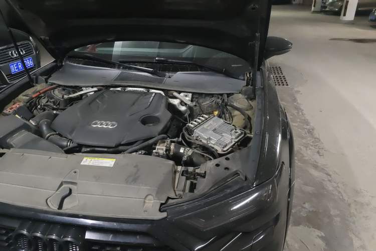 Used Audi A6 2022 allroad quattro Explorer 55 TFSI Prestige Off-Road Model Engine Bay Left