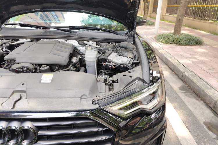 Used Audi A6 2022 Avant Futurist 45 TFSI Prestige Dynamic Edition Engine Bay Left