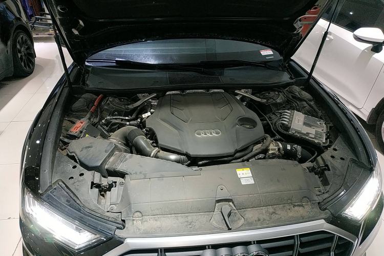 Used Audi A6 2022 allroad quattro Explorer 55 TFSI Prestige Off-Road Model Engine Bay