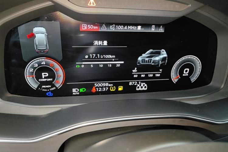 Used Audi A6 2022 allroad quattro Explorer 55 TFSI Prestige Off-Road Model Instrument Cluster