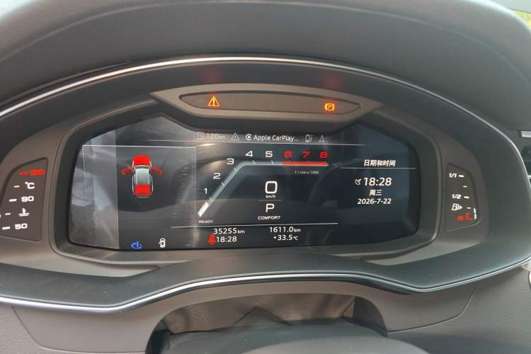 Used Audi A6 2022 allroad quattro Explorer 55 TFSI Prestige Off-Road Model Instrument Cluster