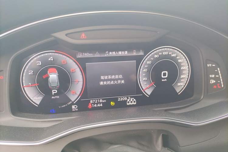 Used Audi A6 2022 allroad quattro Explorer 55 TFSI Prestige Off-Road Model Instrument Cluster