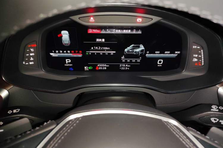 Used Audi A6 2022 allroad quattro Explorer 55 TFSI Prestige Off-Road Model Instrument Cluster