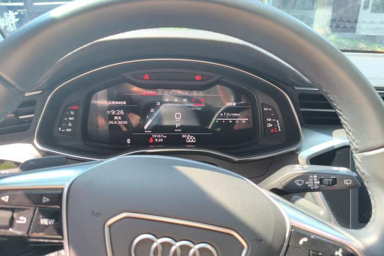 Used Audi A6 2022 Avant Futurist 45 TFSI Prestige Dynamic Edition Odometer Close Up