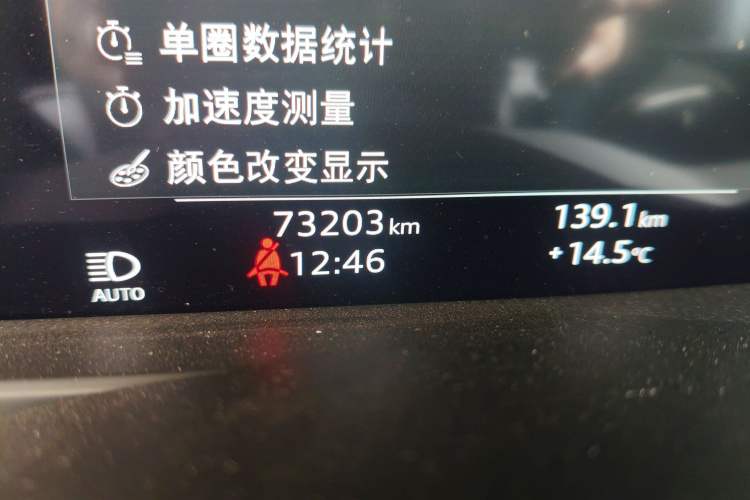 Used Audi A6 2022 allroad quattro Explorer 55 TFSI Prestige Off-Road Model Odometer Close Up