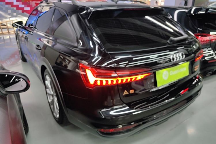 Used Audi A6 2022 allroad quattro Explorer 55 TFSI Prestige Off-Road Model Rear Left 45 Deg