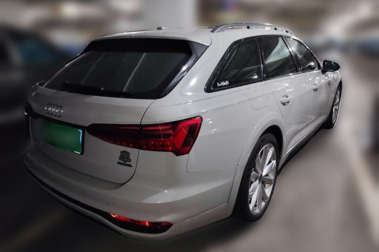 Used Audi A6 2022 allroad quattro Explorer 55 TFSI Prestige Off-Road Model Rear Right 45 Deg