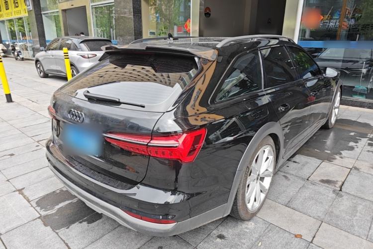 Used Audi A6 2022 allroad quattro Explorer 55 TFSI Prestige Off-Road Model Rear Right 45 Deg