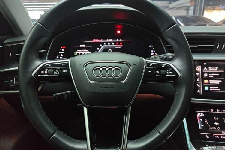 Used Audi A6 2022 allroad quattro Explorer 55 TFSI Prestige Off-Road Model Steering Wheel